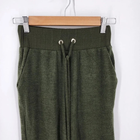 Lavish Lounge High Waisted Drawstring Elastic Waist Knit Jogger Pant Size 4 NWOT - Picture 5 of 12